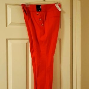 Hot red pants size 10